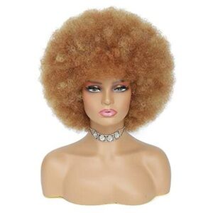 Light Brown Afro Curly Women’s Wig - Fashion Hair